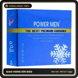 (Che Tên) Bao Cao Su Siêu Mỏng Hương Bạc Hà Power Men 0.03 Invi Hỗ Trợ 24/7