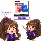 (Che Tên) Combo 2 Bao cao su Durex Sensual Strawberry Gai Nhỏ Hương Dâu H3 Hỗ Trợ 24/7