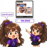 (Che Tên) Bao Cao Su Durex Naughty Chocolate Hương Socola H3 Cao Cấp Bảo Đảm