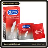 (Che Tên) Bao Cao Su Durex Fetherlite Ultima Siêu Mỏng Chính Hãng Bảo Mật Tuyệt Đối