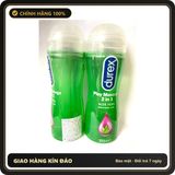 (Che Tên) Gel Durex Play Massage 2 in 1 Hương Nha Đam Dịu Nhẹ 200ml Hộp Trắng Kín