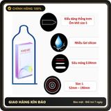 (Che Tên) Bcs 49mm Giúp Kéo Dài Thời Gian Power Men Tighter Longer Ultrathin Cao Cấp Bảo Đảm