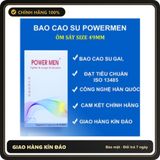 (Che Tên) Bcs 49mm Giúp Kéo Dài Thời Gian Power Men Tighter Longer Ultrathin Cao Cấp Bảo Đảm
