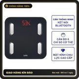 (Che Tên) Cân Điện Tử Thông Minh Laica PS7015 - Cân Đo 6 Chỉ Số Cơ Thể, Kết Nối Bluetooth Với Ứng Dụng Laica Home Wellness Cao Cấp Bảo Đảm
