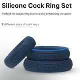 Bộ 3 Vòng Đeo Dương Vật Svakom Triooo Ba Cỡ 28, 34, 40mm Để Tìm Đúng Độ Ôm