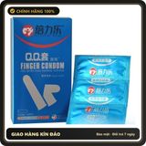 (Che Tên) Bao cao su ngón tay Finger Condoms Hộp 10 chiếc Chuẩn Auth