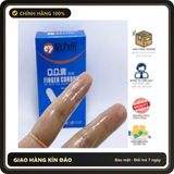 (Che Tên) Bao cao su ngón tay Finger Condoms Hộp 10 chiếc Chuẩn Auth