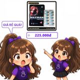 (Che Tên) Viên uống tăng cường sinh lý nam giới MaxMan 3800mg - Chiết xuất tự nhiên hỗ trợ sinh lực, kéo dài thời gian thân mật - Hàng Mới Về