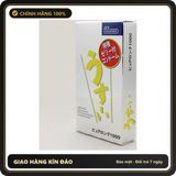 (Che Tên) Bao Cao Su Jex Usui Pure Long Nhật Bản H12 Hộp Trắng Kín