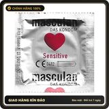 (Che Tên) Bao Cao Su Loại Mỏng Cho Da Nhạy Cảm Masculan Sensitive Của Đức H10 Cao Cấp Bảo Đảm
