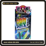 (Che Tên) Bao Cao Su Có Gân Ôm Sát Nhiều Gel Tạo Ấm Của Nhật Jex Super Hold (H8) Cao Cấp Bảo Đảm