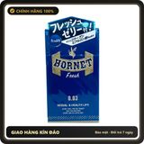 (Che Tên) Bao Siêu Mỏng Hương Bạc Hà Jex Hornet Fresh 0.03 Nhật Bản H8 Hộp Trắng Kín