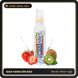 (Che Tên) Gel bô.i trơ.n Gốc Nước Của Mỹ Swiss Navy Strawberry Kiwi 118ml Hộp Trắng Kín