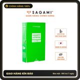 (Che Tên) Bao Cao Su Gai Nhỏ Sagami Xtreme Green Nhật Bản H10 Chuẩn Auth