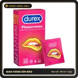 (Che Tên) Bcs Durex Pleasuremax Gai Nhỏ Li Ti Nhập Khẩu Thái Lan Chuẩn Auth