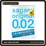 (Che Tên) Sagami 0.02 Nhiều Gel Bô.i Tron Siêu Mỏng Nhật Bản H3 Cao Cấp Bảo Đảm