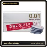 (Che Tên) Bao Cao Su Sagami Original 0.01 Cao Cấp - Siêu Mỏng - Nhập Khẩu Nhật Bản Bảo Mật Tuyệt Đối