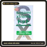 (Che Tên) Bao Cao Su Gai Sagami Xtreme White - Nhập Khẩu Nhật Bản Cao Cấp Bảo Đảm