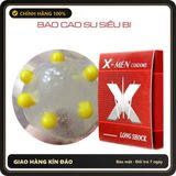 (Che Tên) (Chính hãng) Bao Cao Su Xmen 6 Bi To Chính Hãng Thái Lan Cao Cấp Bảo Đảm