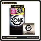 (Che Tên) Bao Cao Su 0.01 Siêu Mỏng Gel Tàng Hình Jex Zone 10s Cao Cấp Bảo Đảm