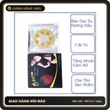 (Che Tên) Bao Cao Su 7 Bi To Tăng Kích Thích Nữ Storm Strawberry Hộp 10 Chiếc Hộp Trắng Kín