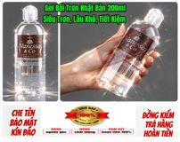 Gel bôi trơn nhật bản 200ml, an toàn lành tính cho da và sức khỏe, độ trơn lâu khô, dễ rửa, siêu tiết kiệm 