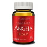Angela Gold - Viên uống cân bằng nội tiết tố nữ, giúp đẹp da Sâm hộp 1 lọ 30 viên Giao Kín Đáo