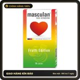 (Che Tên) Bao Cao Su Có Mùi Thơm Của Đức Masculan Frutti Edition 10s Cao Cấp Bảo Đảm