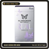 (Che Tên) Bao cao su mỏng ôm khít Jex Glamourous Butterfly Real - H8 Hộp Trắng Kín