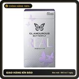 (Che Tên) Bao cao su mỏng ôm khít Jex Glamourous Butterfly Real - H8 Hộp Trắng Kín