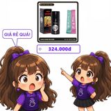 (Che Tên) Xịt Super Viga 50000 Chính Hãng Kèm Nước Tình Yêu Oral Water Chuẩn Auth