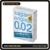 (Che Tên) Bao Cao Su Nhiều Chất Bôi Trơn Siêu Mỏng Sagami Original 0.02 Chuẩn Auth