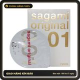 (Che Tên) Bao Cao Su Sagami Original 0.01 - Siêu Mỏng - Truyền Nhiệt Nhanh - Hàng Mới Về