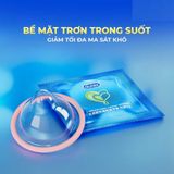 Bao cao su Durex Romantic - Mềm và mỏng - Hộp 12 cái - Gwen Shop Chính Hãng