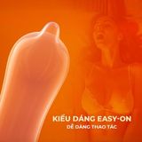 Bao cao su Durex Strawberry - Hương dâu, 56mm - Hộp 12 cái - Gwen Shop Chính Hãng