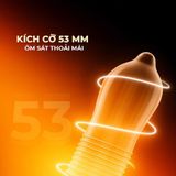 Bao cao su Durex Excita Ribbed - Gân nổi - Hộp 12 cái - Gwen Shop Chính Hãng