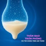 Bao cao su Durex Close Fit - Ôm khít, 49mm - Hộp 12 cái - Gwen Shop Chính Hãng