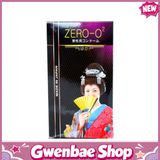 Bao Cao Su Zero O2 Siêu Mỏng Ôm Sát Hộp 12 Chiếc 565633 Chính Hãng - Gwen Shop Chính Hãng