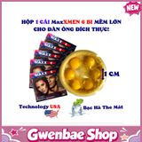 Bao Cao Su MaxxMen 6 Bi Nổi Lớn 1cm 10 Cái Chính Hãng - Gwen Shop Chính Hãng