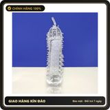 Massage - Bao Cao Su Đôn Dên Gai Đầu Tròn Brave Man Silicon, Đôn Dài 2.5cm & Gai Nổi Toàn Thân Giao Kín Đáo