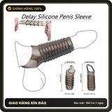 Bao Cao Su Đôn Dên Toàn Thân Có Gai Silicon Y Tế, Tăng Kích Cỡ & Hưng Phấn Đỉnh Điểm - Hộp 2 Chính Hãng Giao Kín
