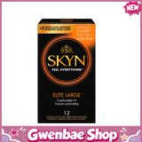 Bao cao su Size lớn siêu mỏng không mùi LifeStyles Skyn Elite Large Chính Hãng - Gwen Shop Chính Hãng