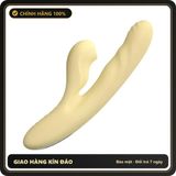 Máy Rung Đôi Svakom Zelda Sưởi Ấm 42°C chính hãng - sạc từ tính, có sưởi ấm, rung êm không tiếng động - giao hàng che tên kín đáo