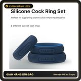 (Che Tên) Bộ 3 Vòng Đeo Dương Vật Svakom Triooo Ba Cỡ 28, 34, 40mm Để Tìm Đúng Độ Ôm Giao Nhanh Toàn Quốc
