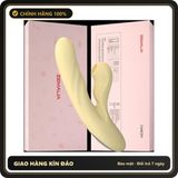 (Che Tên) Máy Rung Đôi Svakom Zelda Sưởi Ấm 42°C: Ấm Lên Trước, Rồi Mới Rung Cao Cấp Bảo Đảm