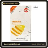 (Che Tên) Bộ 2 Hộp Bao Cao Su Gân Gai To HMB Chính Hãng - 4 Chiếc Chuẩn Auth