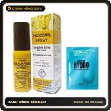 (Che Tên) Xịt Hỗ Trợ Lâu Ra Của Đức Procomil Spray Kèm Gel Gói Okamoto - Hàng Mới Về