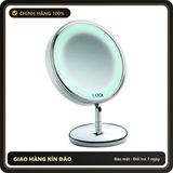 (Che Tên) Gương Trang Điểm Để Bàn Laica PC5004 - Gương Phóng Đại 5X Có Đèn LED - Thiết Kế Sang Trọng, Chắc Chắn, Chính Hãng Italy Bảo Mật Tuyệt Đối