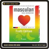 (Che Tên) Bao Cao Su Có Mùi Thơm Của Đức Masculan Fruiti Edition H3 Bảo Mật Tuyệt Đối
