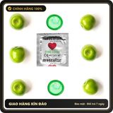 (Che Tên) Bao Cao Su Có Mùi Thơm Của Đức Masculan Fruiti Edition H3 Bảo Mật Tuyệt Đối